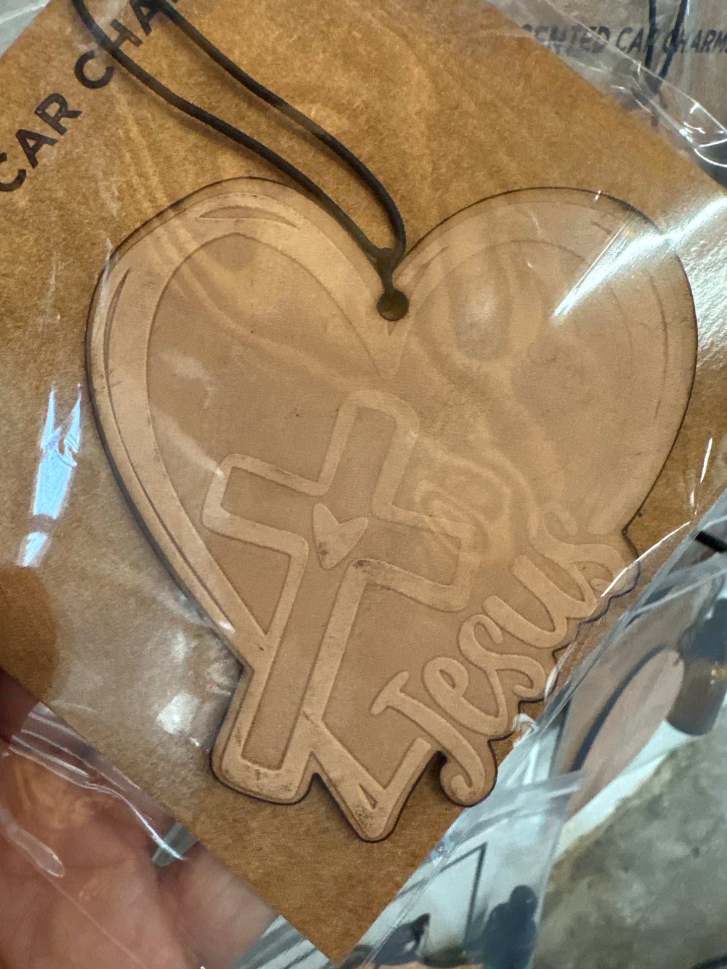 Leather Air Freshener | Car Charm