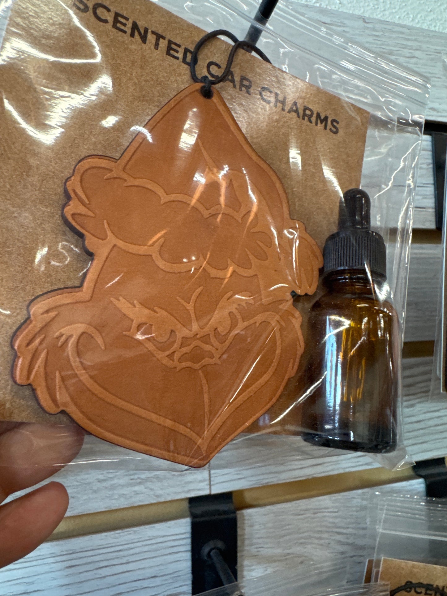 Leather Air Freshener | Car Charm