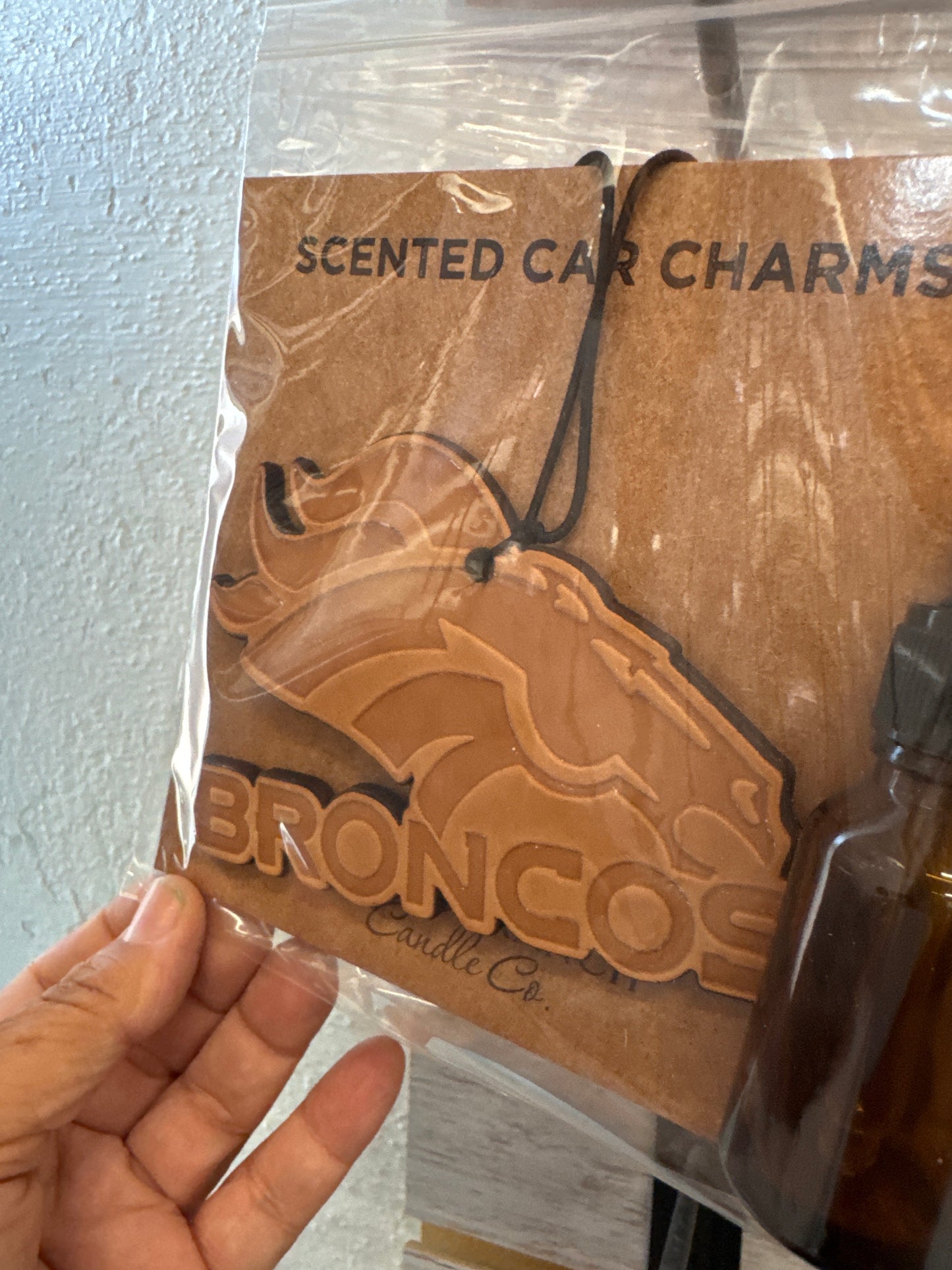 Leather Air Freshener | Car Charm