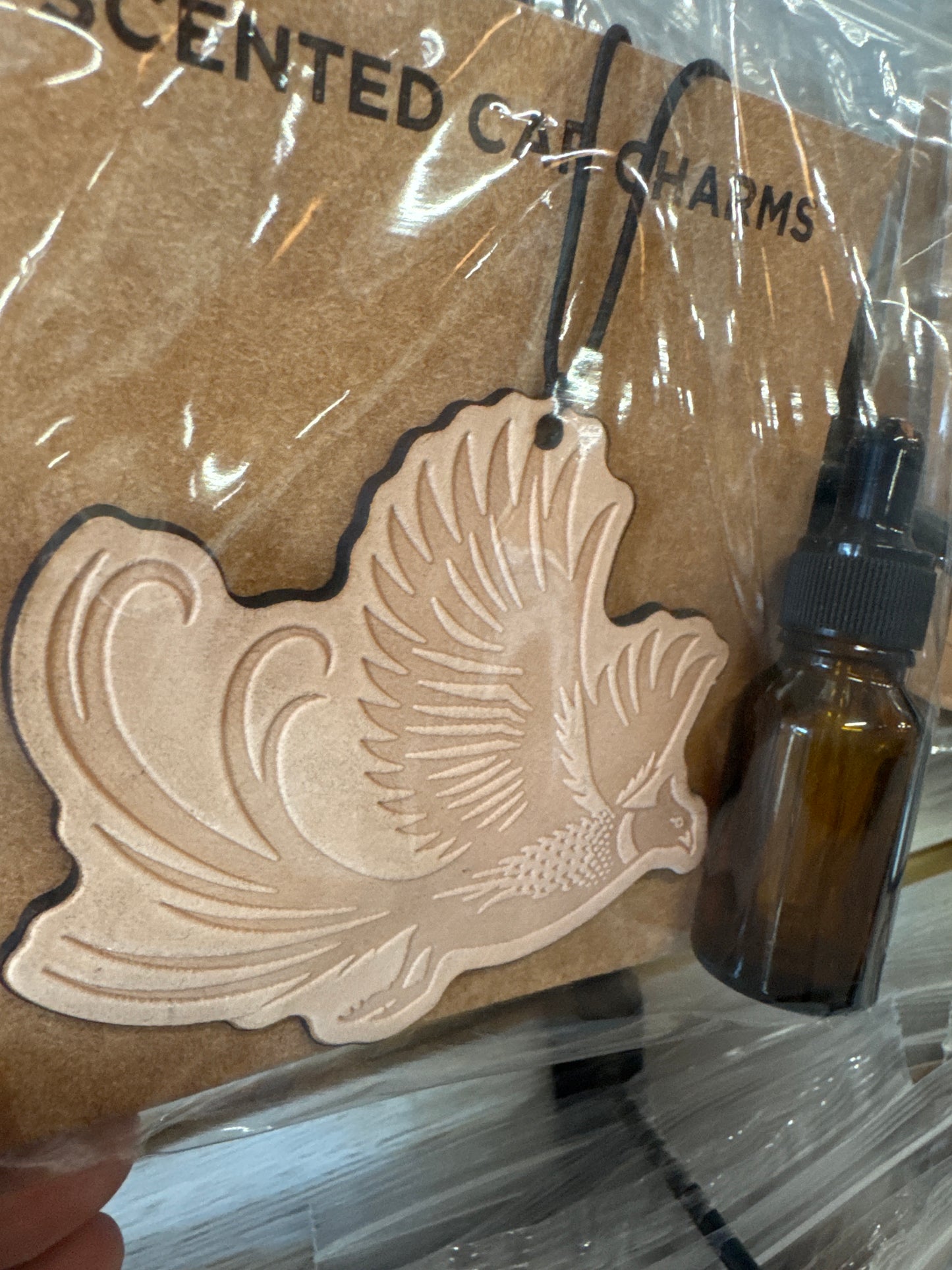 Leather Air Freshener | Car Charm