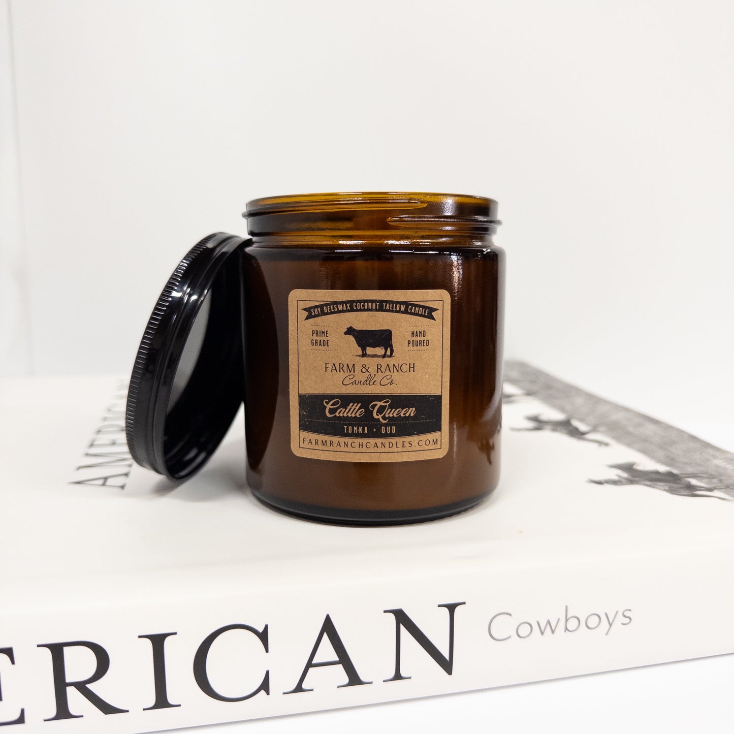 Candle | Cattle Queen | Sandalwood + Tonka Oud