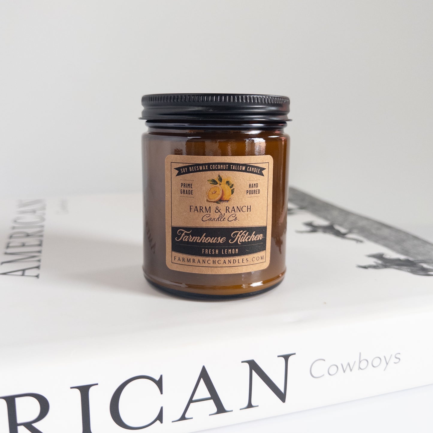 Candle | Farmhouse Kitchen | Lemon