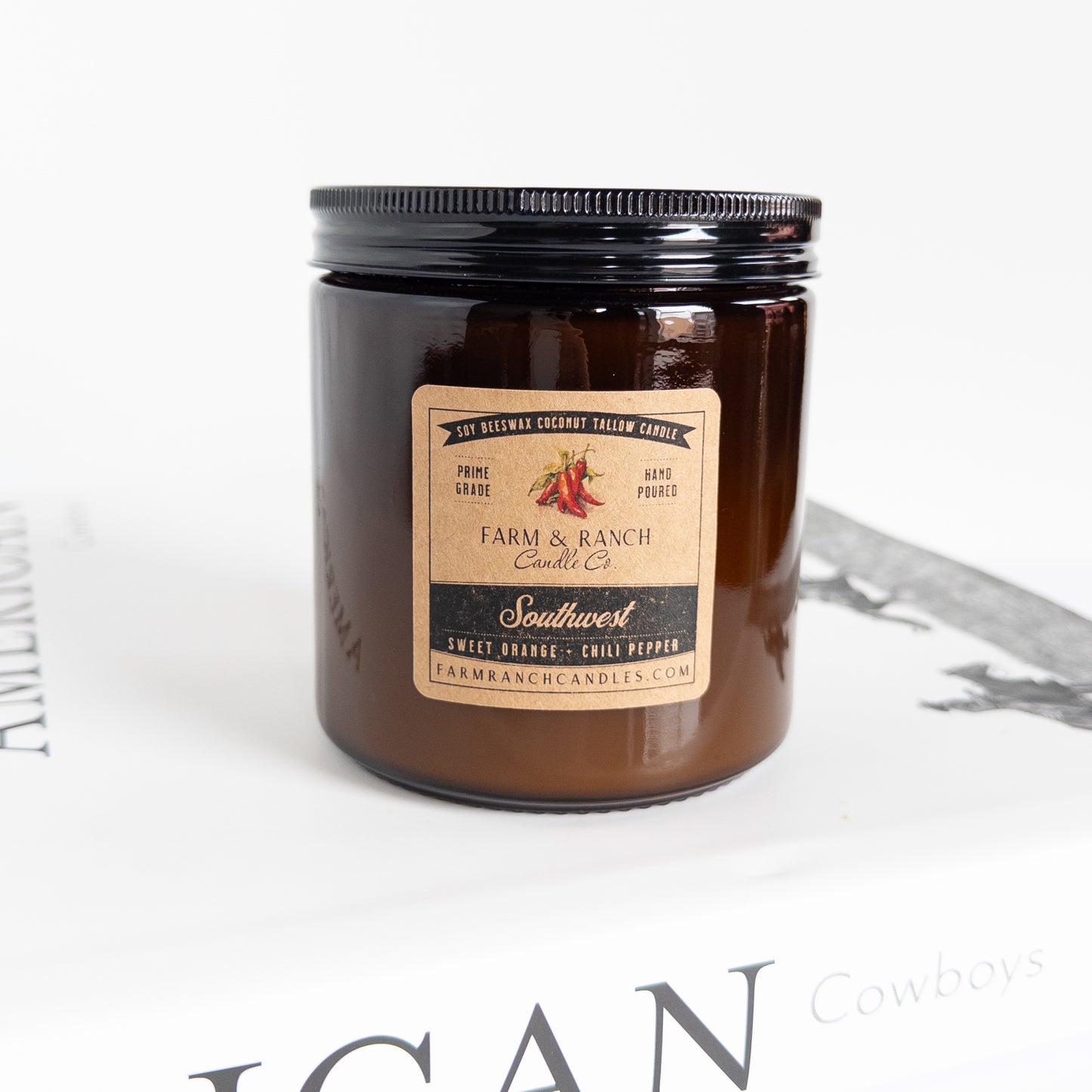 Candle | Southwest | Sweet Orange + Chili Pepper
