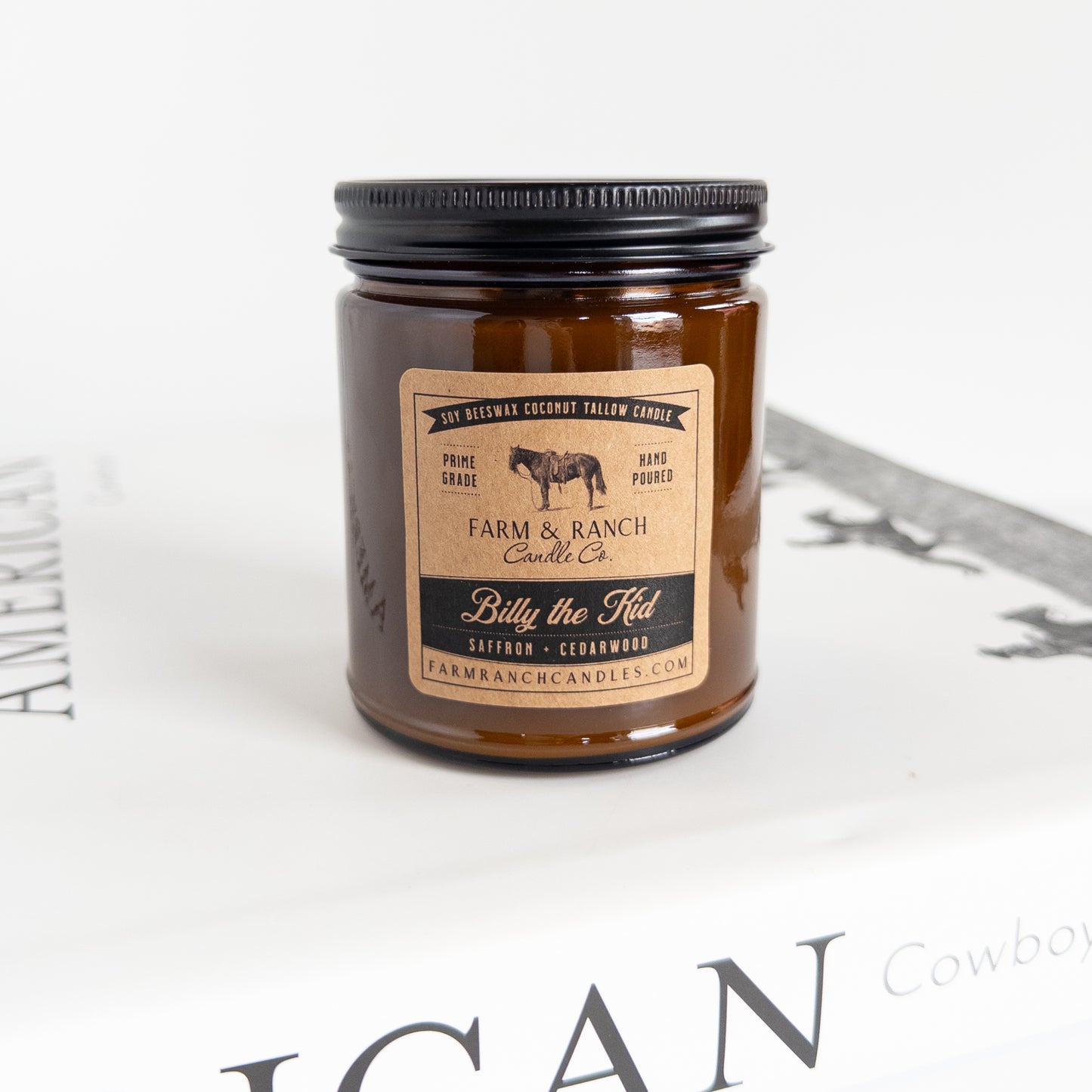 Candle | Billy the Kid | Saffron + Cedarwood