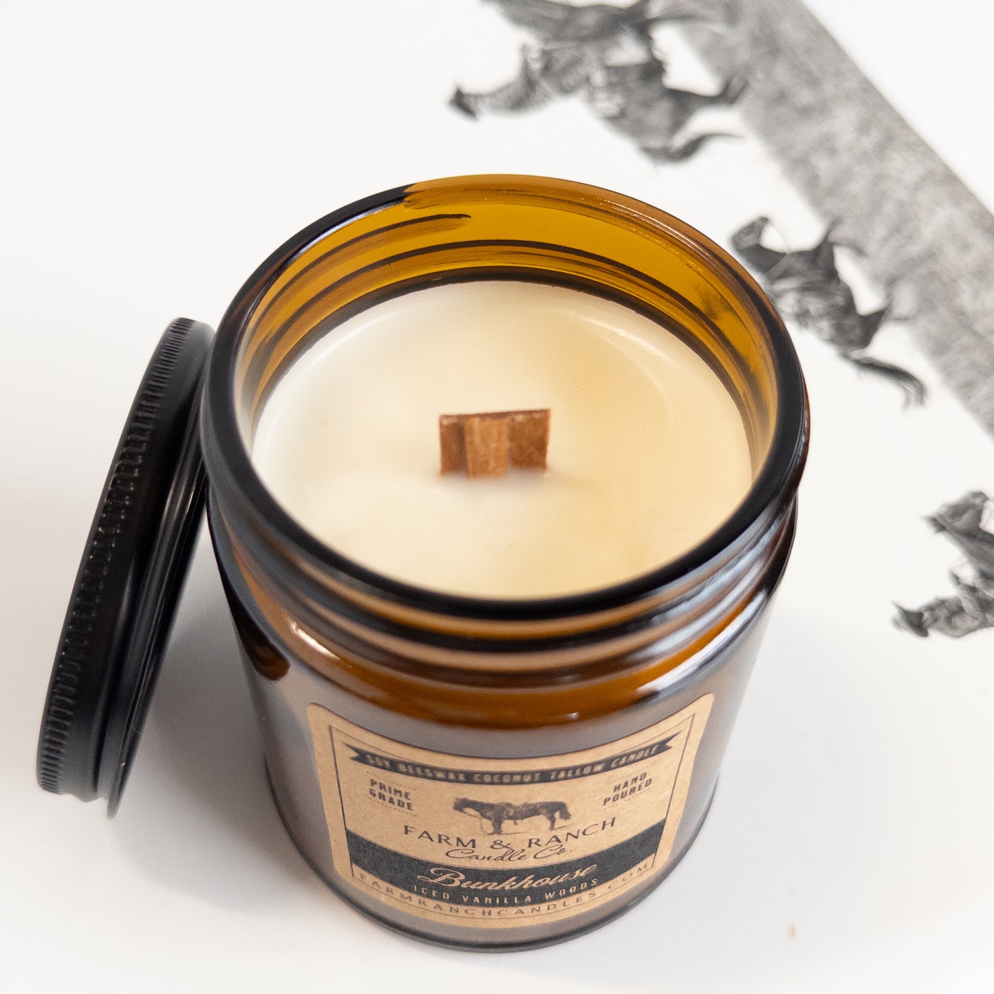Candle | Bunkhouse | Iced Vanilla Woods
