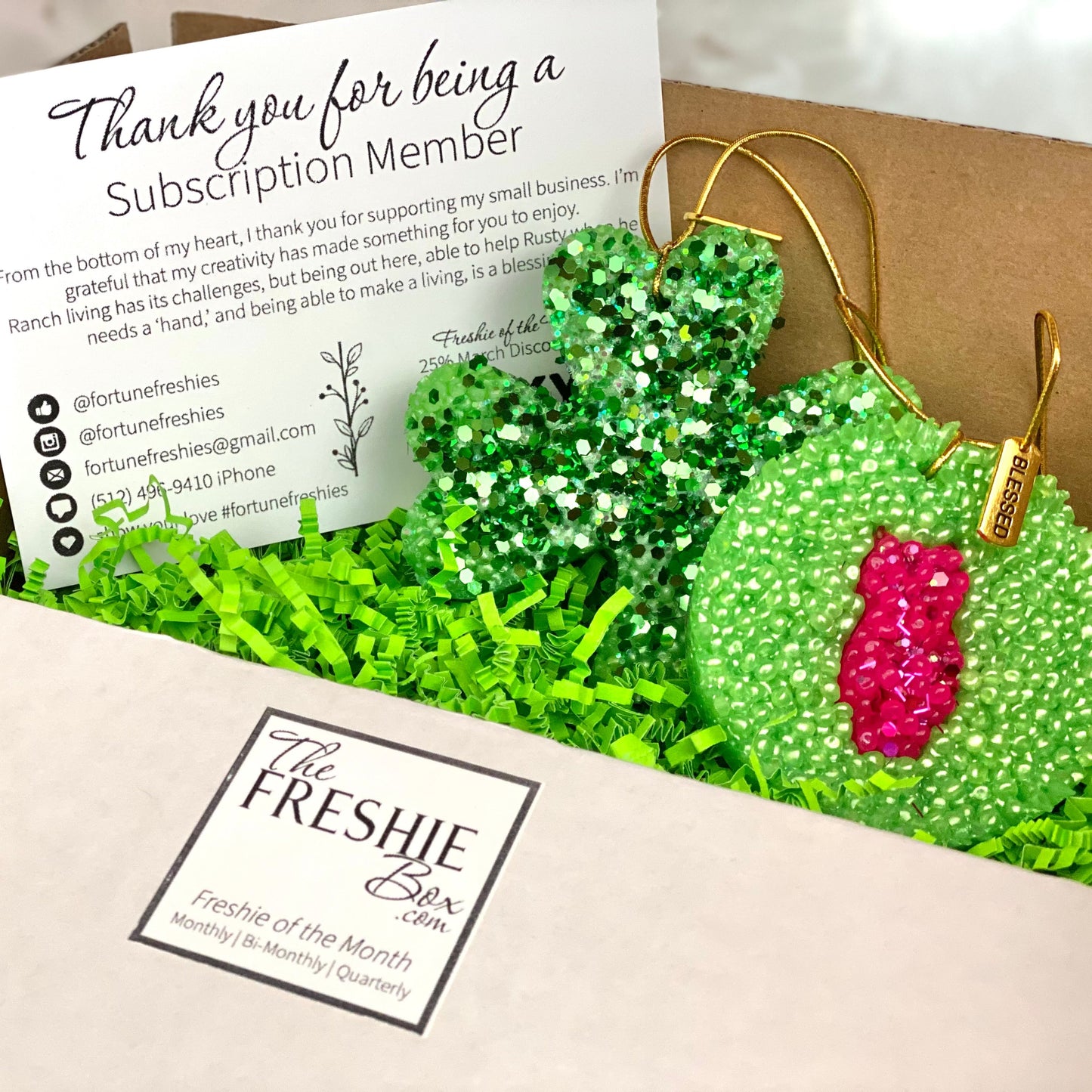Freshie Subscription Delivery