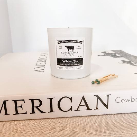 Candle | Western Lace