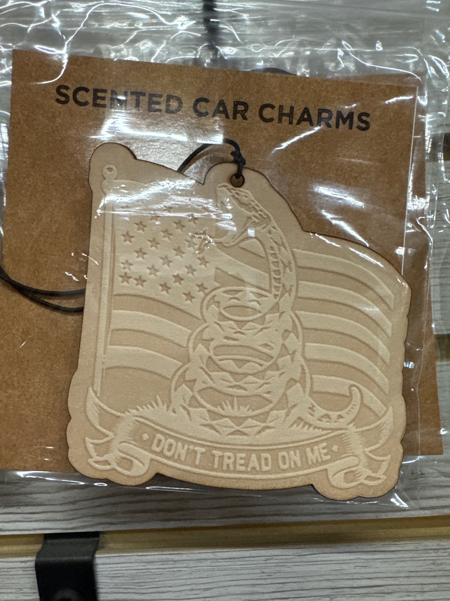 Leather Car Charm | Air Freshener