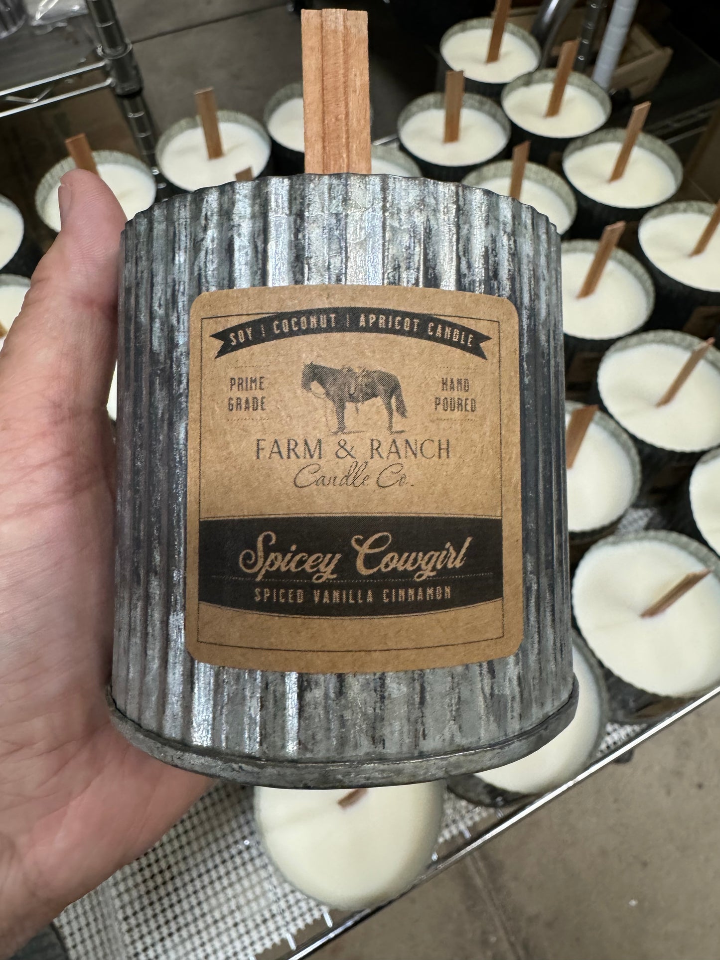 Candle | Spicy Cowgirl | Spiced Vanilla + Cinnamon