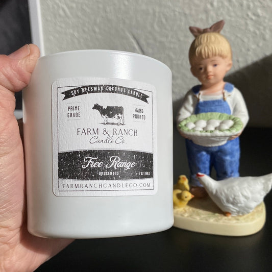 Candle | Free Range | Unscented Candle