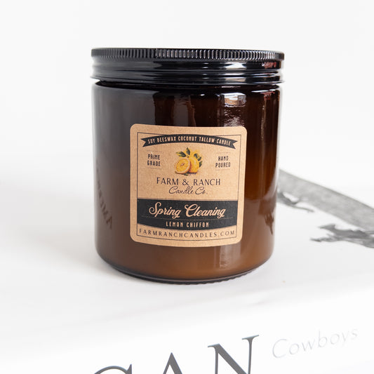 Candle | Spring Cleaning | Lemon Chiffon