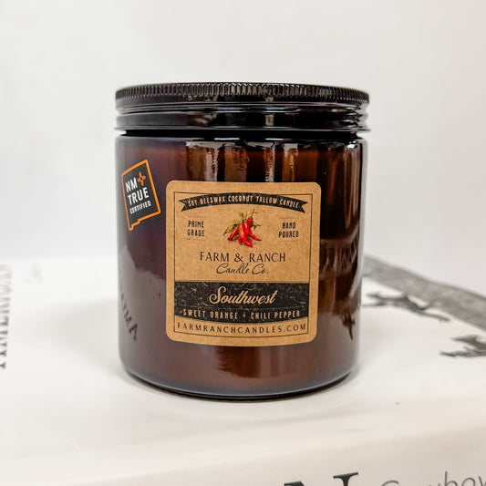 Candle | Southwest | Sweet Orange + Chili Pepper