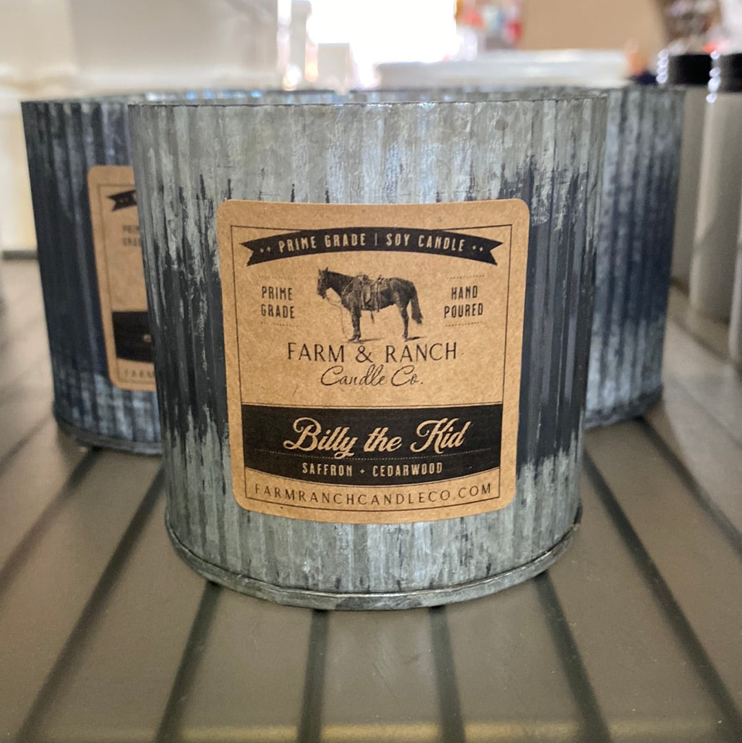 Candle | Billy the Kid | Saffron + Cedarwood