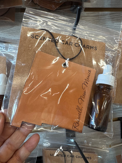 Leather Air Freshener | Car Charm