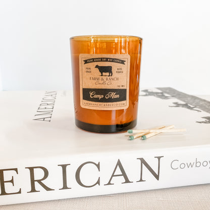 Candle | Camp Man | Birch + Black Pepper