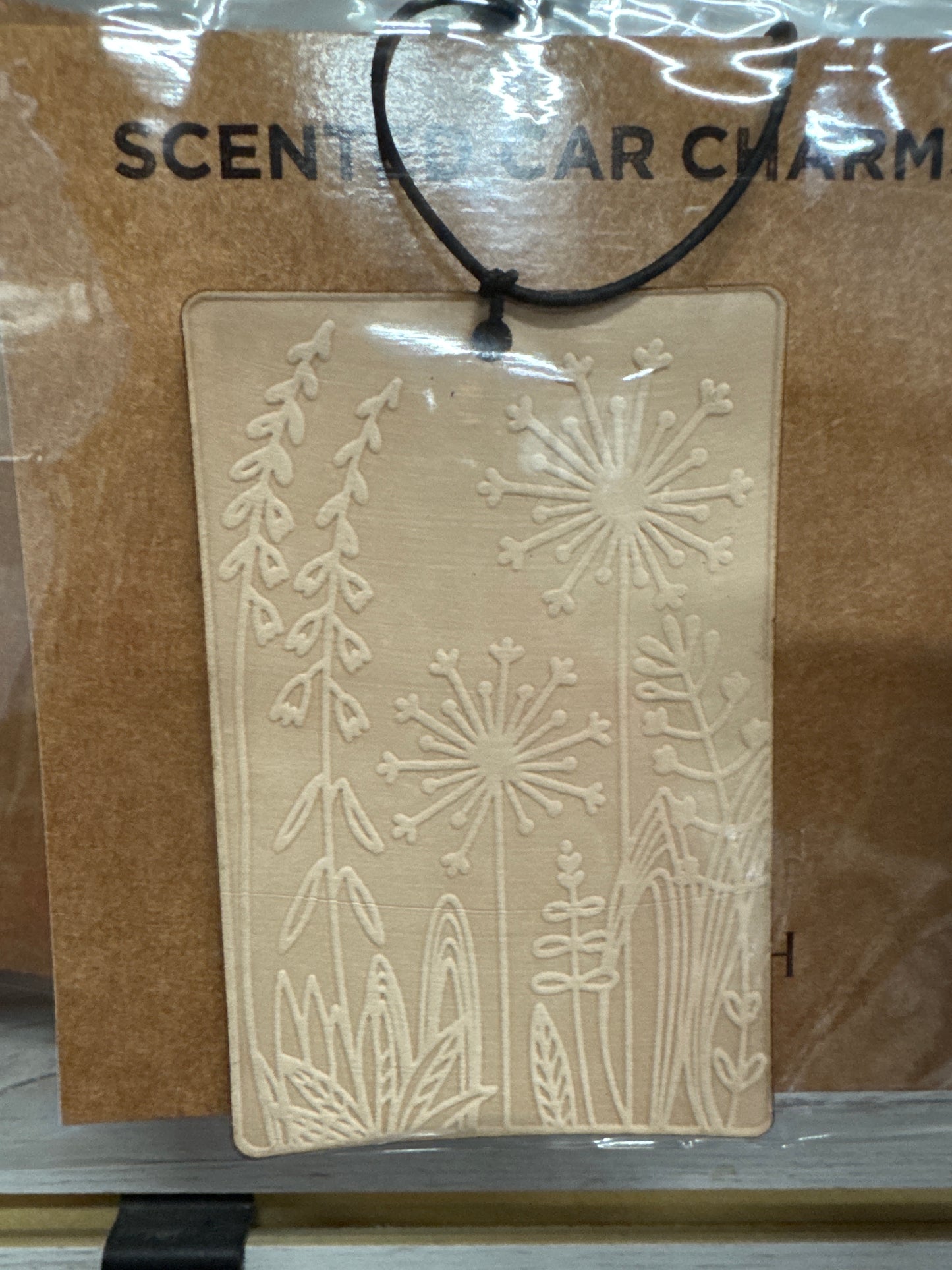 Leather Car Charm | Air Freshener