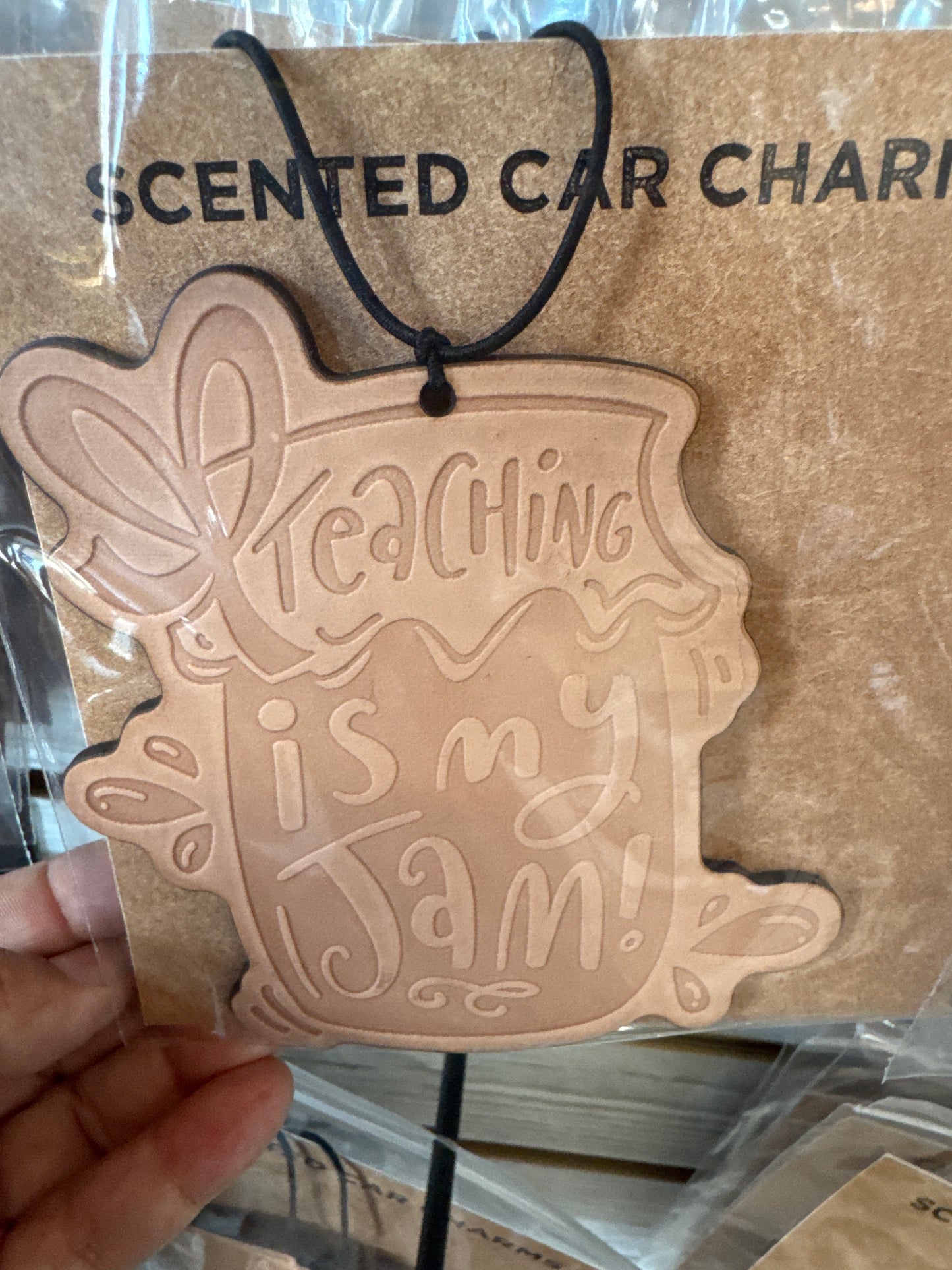 Leather Air Freshener | Car Charm