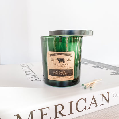 Candle | Cowboy Kiss Under the Mistletoe