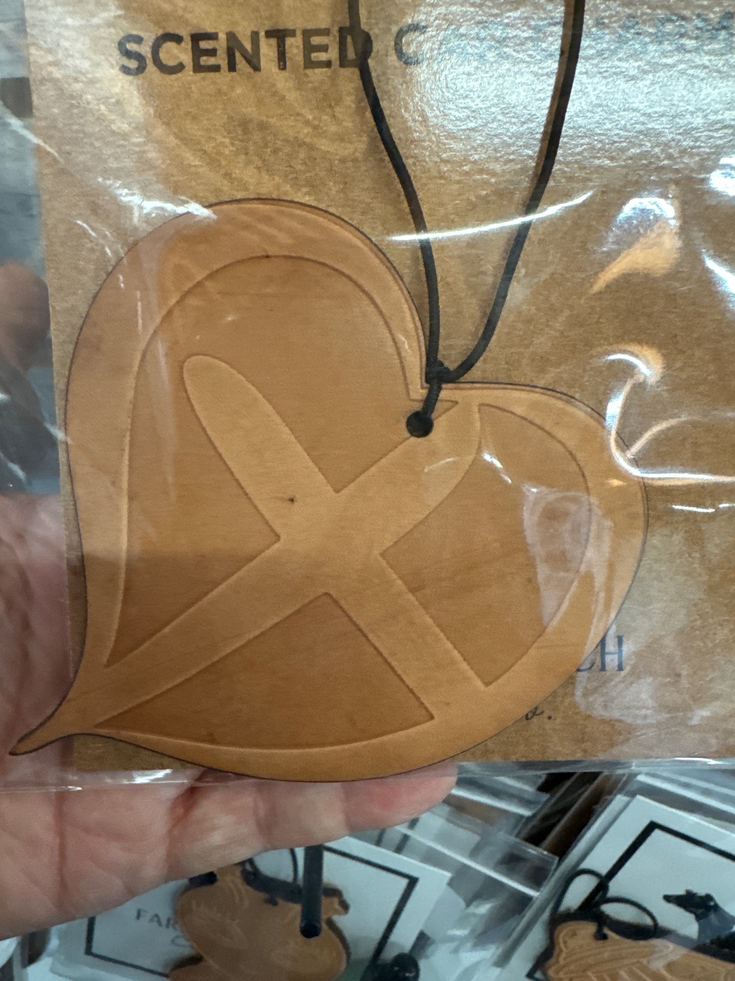 Leather Air Freshener | Car Charm