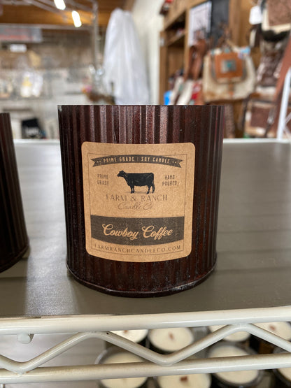 Candle | Cowboy Coffee | Fresh Brewed Coffee