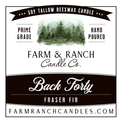 Candle | Back Forty | Fraser Fir
