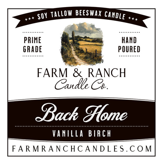 Candle | Back Home | Vanilla + Birch