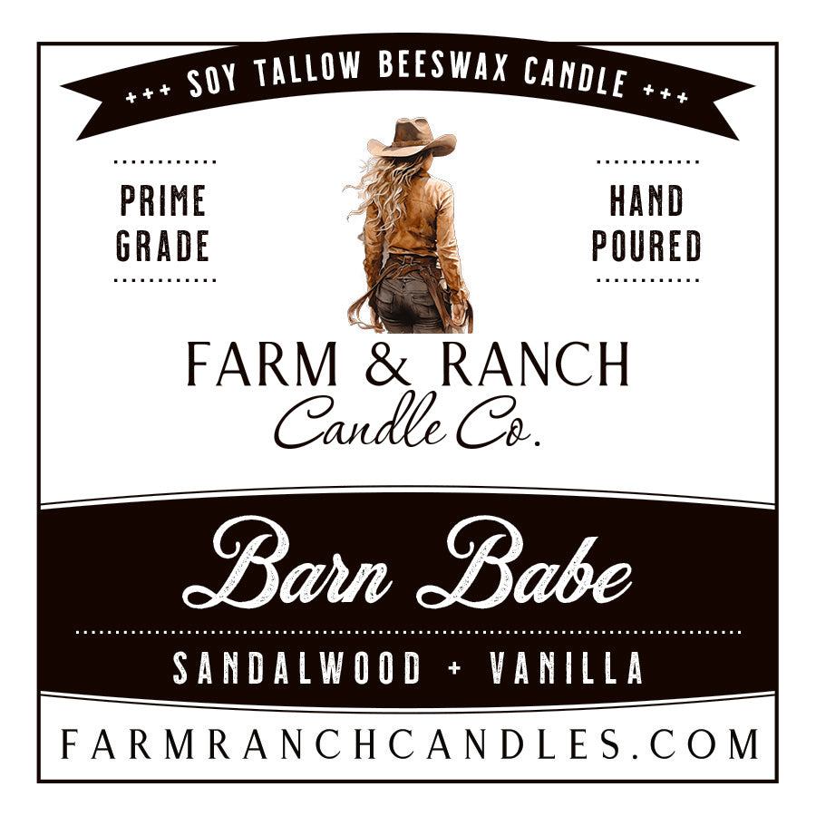 Candle | Barn Babe | Sandalwood + Vanilla