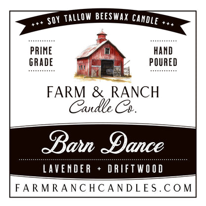 Candle | Barn Dance | Lavender Driftwood