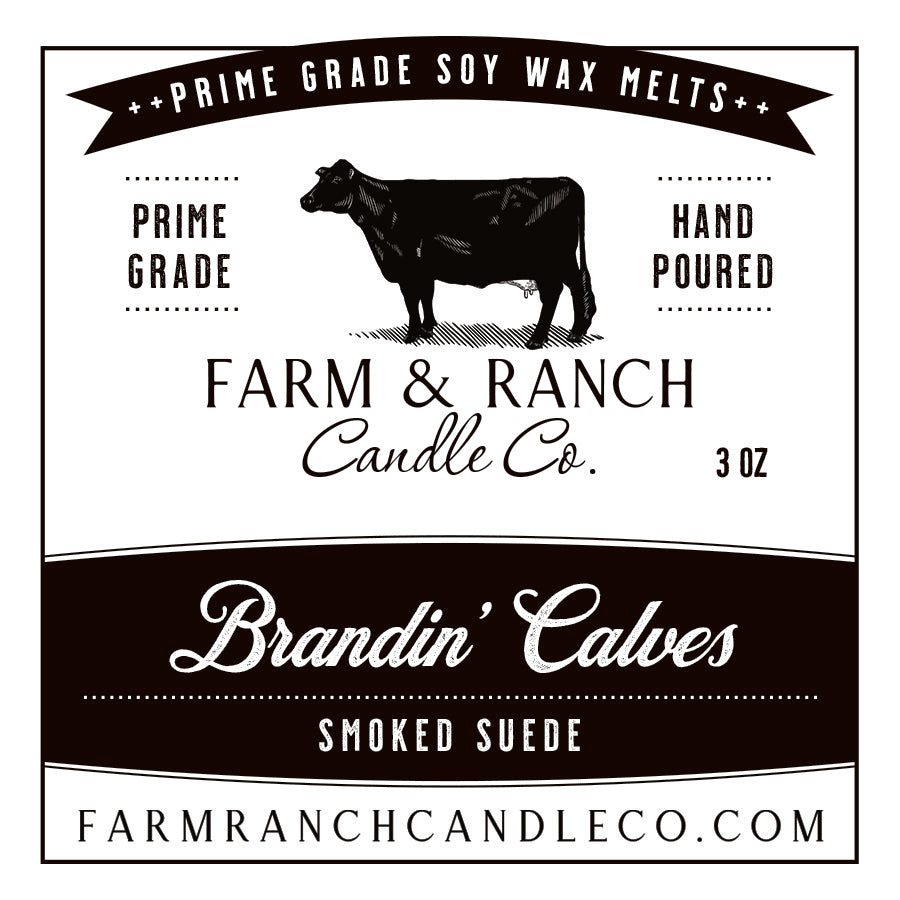 Candle | Brandin' Calves | Smoked Suede