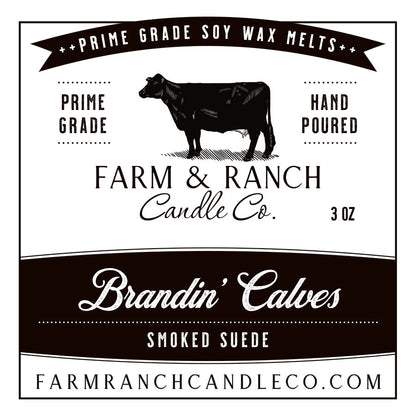 Candle | Brandin' Calves | Smoked Suede