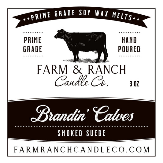 Candle | Brandin' Calves | Smoked Suede