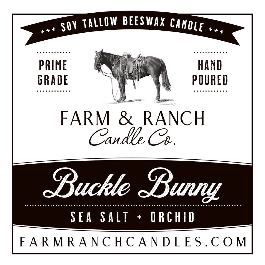 Candle | Buckle Bunny | Sea Salt + Orchid