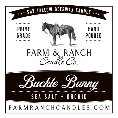 Candle | Buckle Bunny | Sea Salt + Orchid