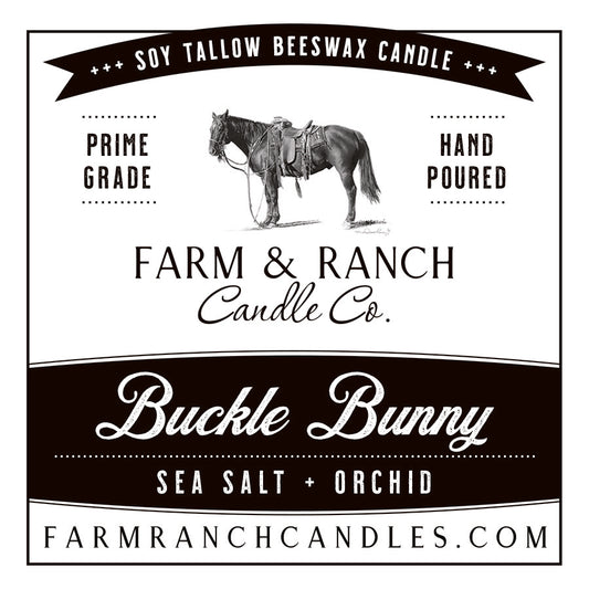 Candle | Buckle Bunny | Sea Salt + Orchid