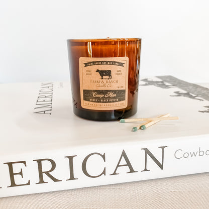 Candle | Camp Man | Birch + Black Pepper