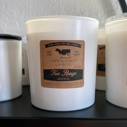 Candle | Free Range | Unscented Candle