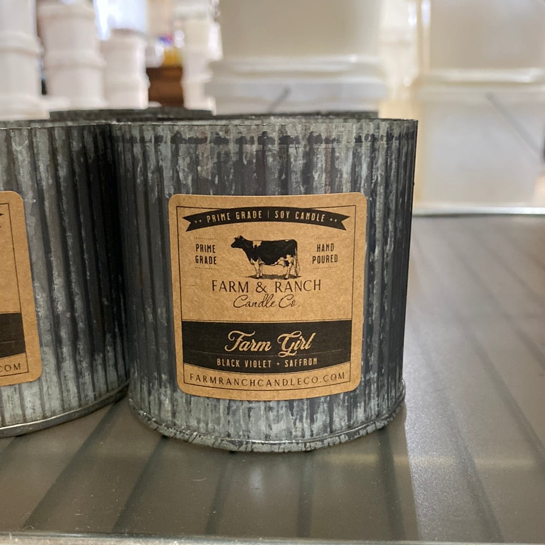 Candle | Farm Girl | Black Violet + Saffron