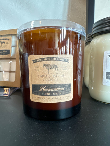 Candle | Horsewoman | Leather + Vanilla