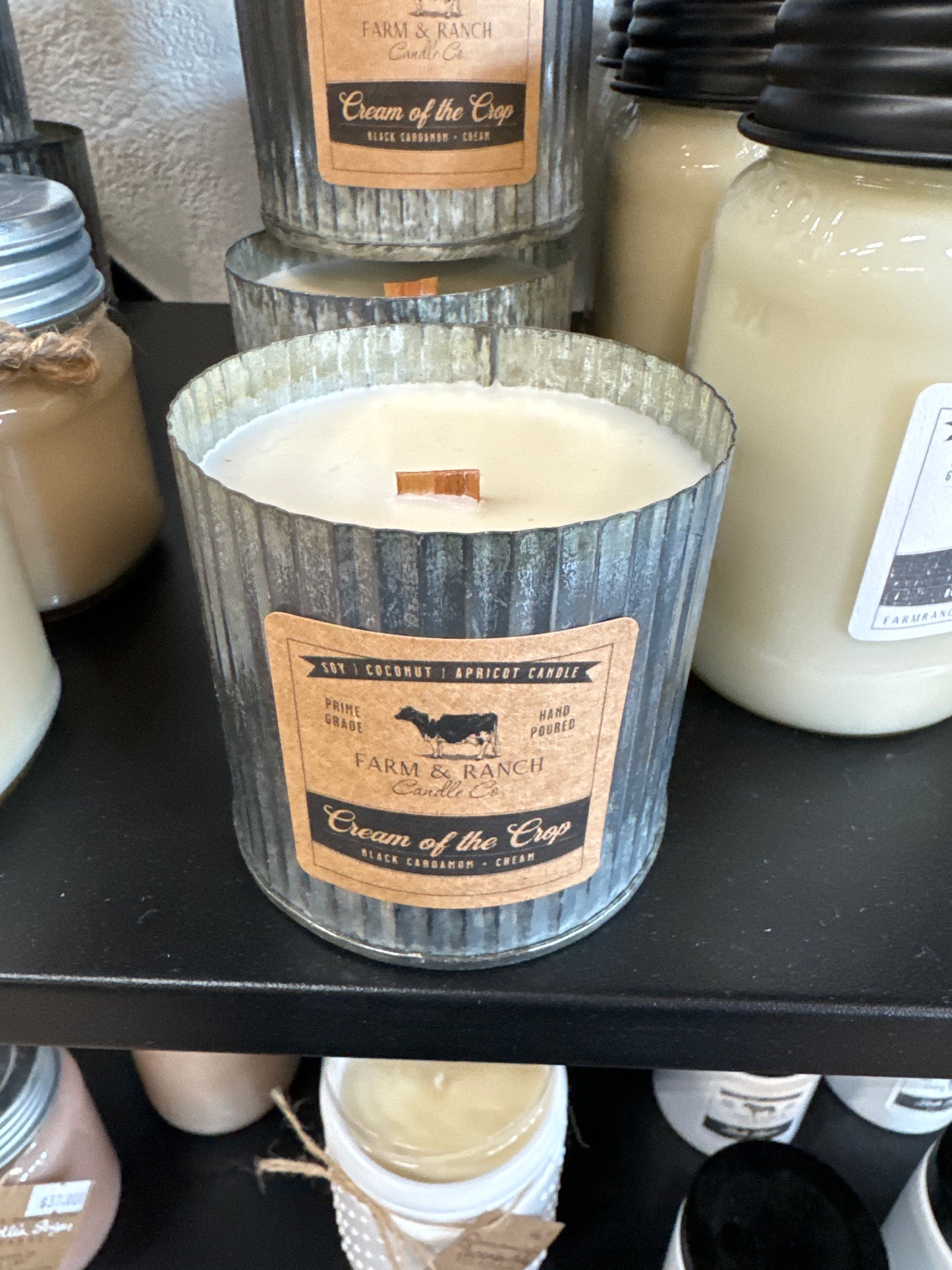 Candle | Cream of the Crop | Black Cardamom + Cream