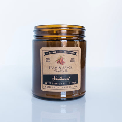 Candle | Southwest | Sweet Orange + Chili Pepper