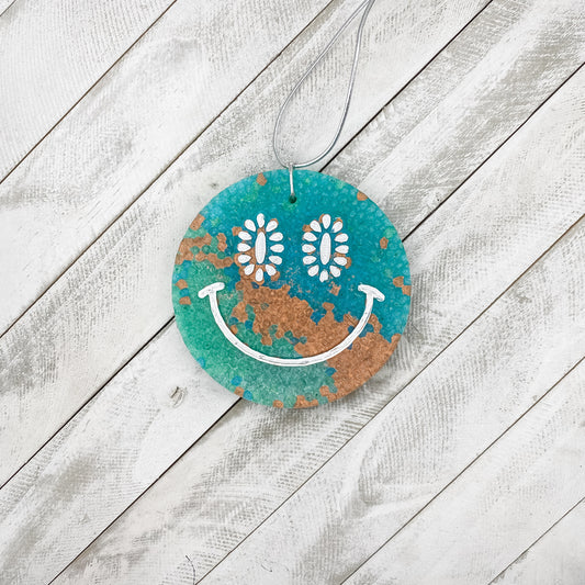 Fortune Freshies | Turquoise Smiley Face