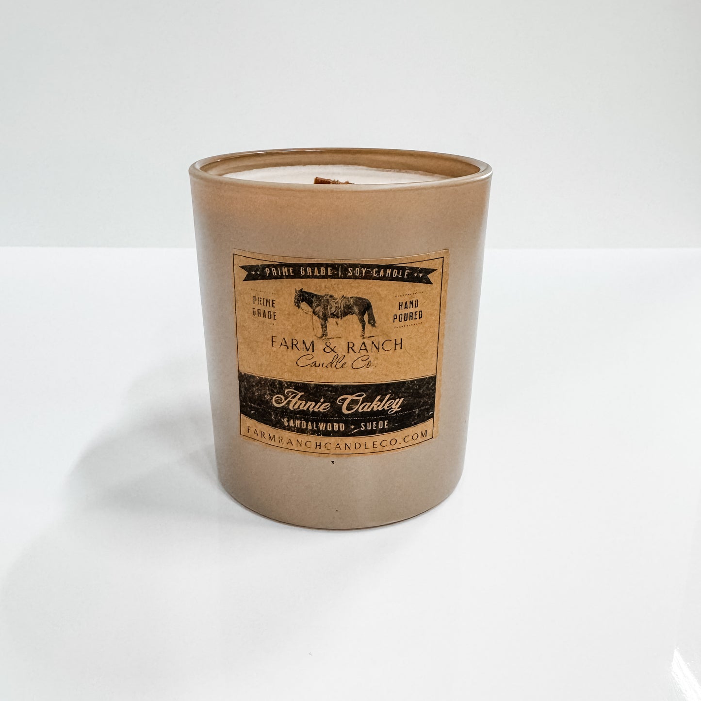 Candle | Annie Oakley | Sandalwood + Suede