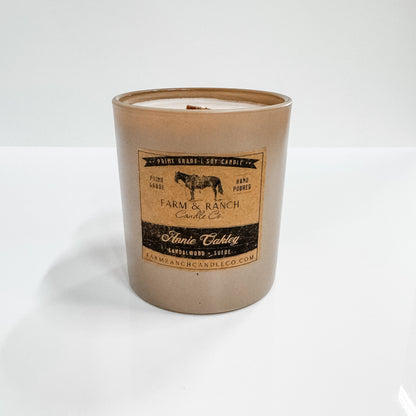 Candle | Annie Oakley | Sandalwood + Suede