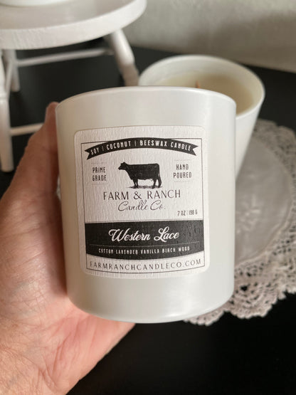 Candle | Western Lace