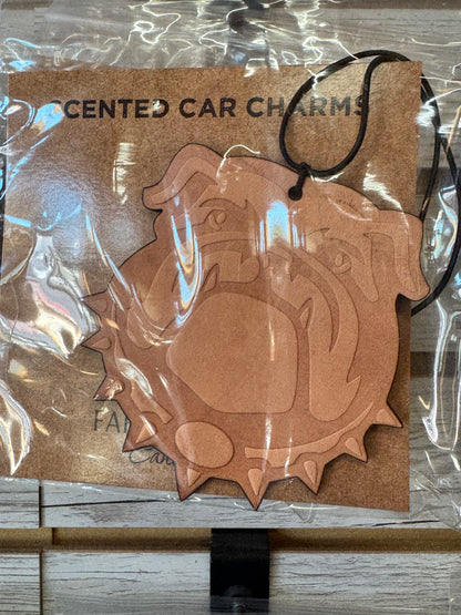 Leather Car Charm | Air Freshener