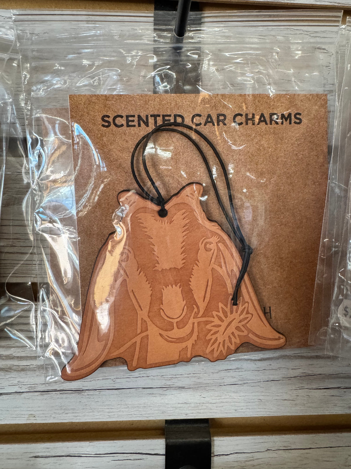 Leather Car Charm | Air Freshener