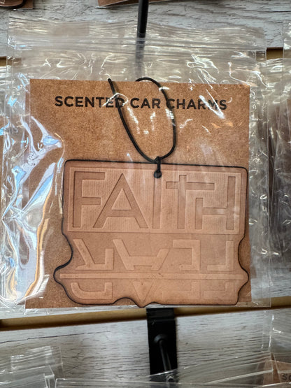 Leather Car Charm | Air Freshener