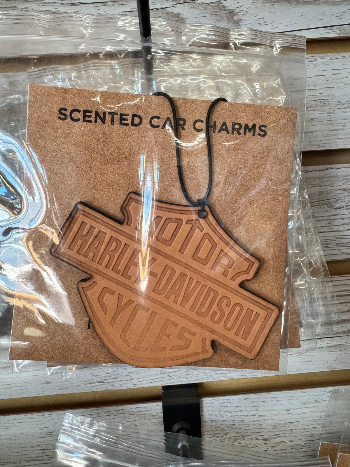 Leather Car Charm | Air Freshener