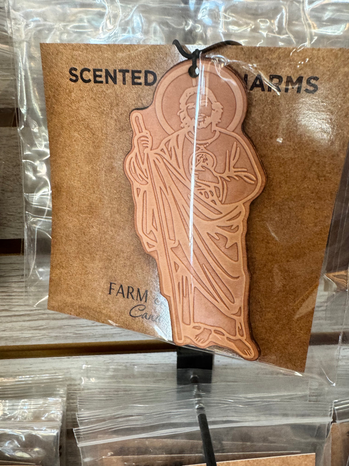 Leather Car Charm | Air Freshener