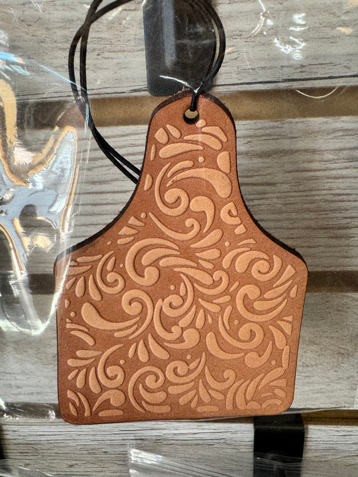 Leather Car Charm | Air Freshener
